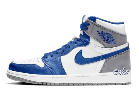 nike jordan air 1 blauw|jordan 1 true blue release.